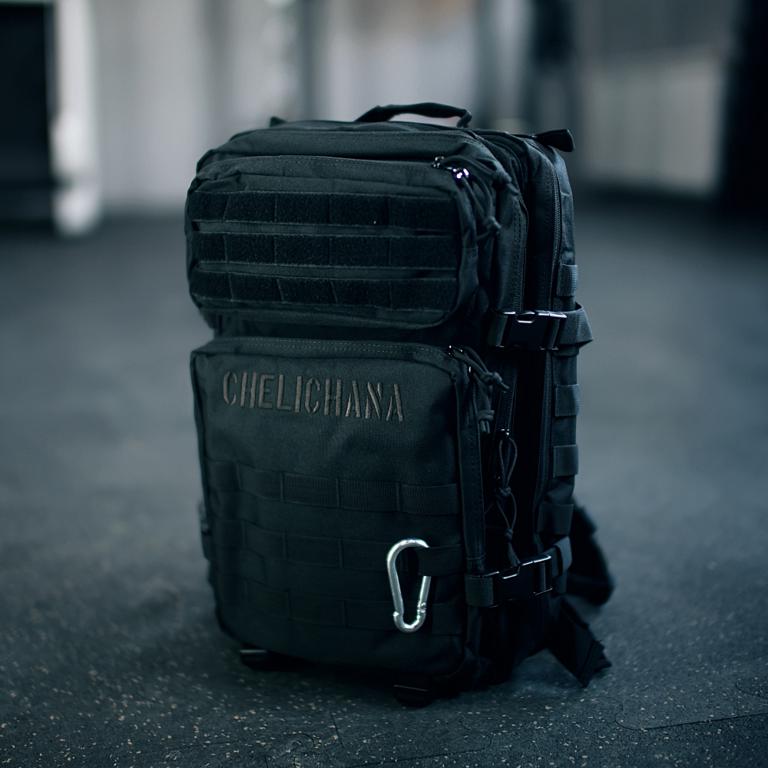 Tactical Black Backpack